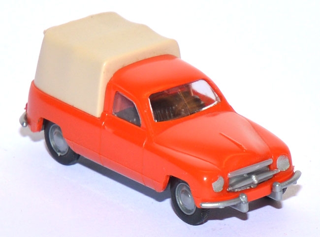 Skoda 1201 Pick up Pritsche / Plane blassrot