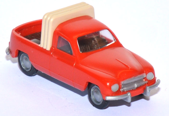 Skoda 1201 Pick up Pritsche / Plane offen rot