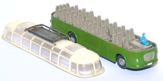 Skoda Bus S 706 RTO Lux Reisebus grün Die Cast