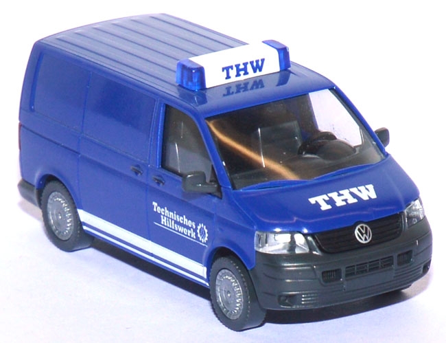 VW T5 Kasten THW ultramarinblau