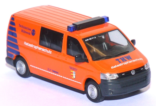 VW T5 THW Katastrophenschutz Wesermarsch OV Nordenham ELF-Mess