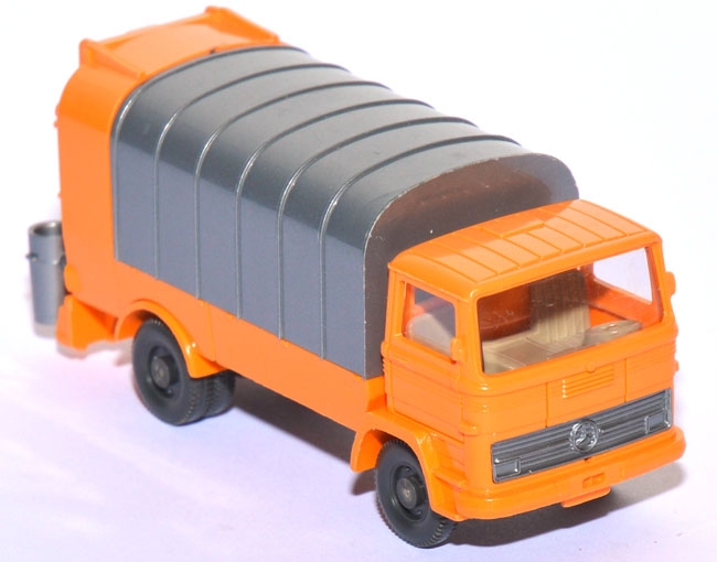 Mercedes-​​​​​Benz LP 1317 Müllwagen KUKA orangegelb