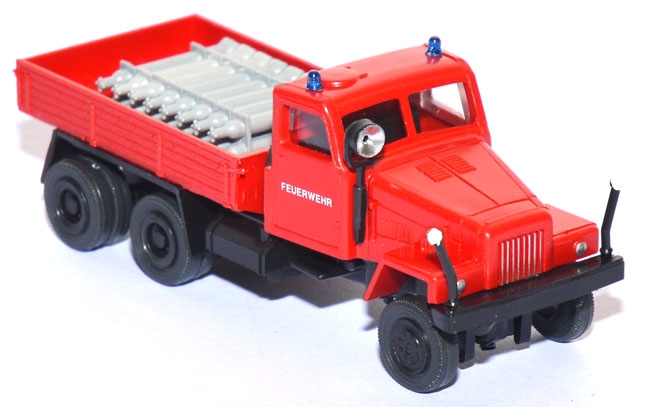 IFA G5 LKW Pritsche Feuerwehr rot