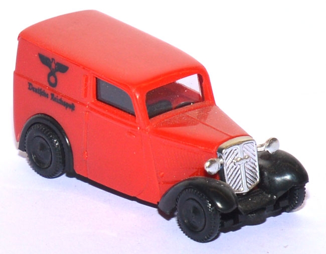 DKW F7 Kasten Deutsche Reichspost rot