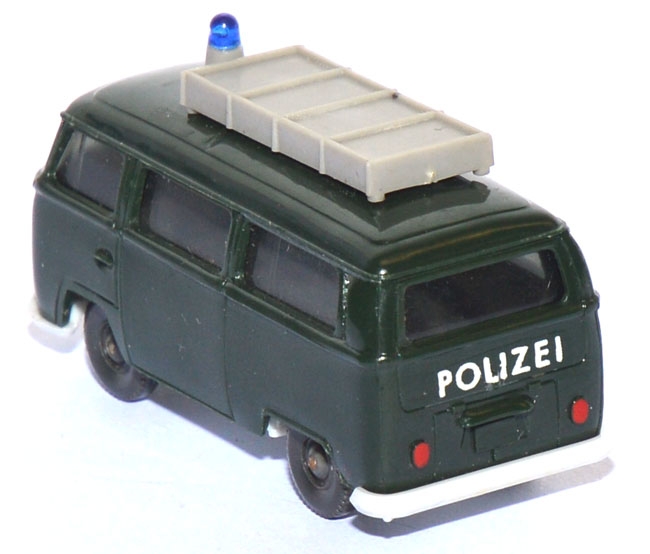 VW T2 Bus Polizei tannengrün