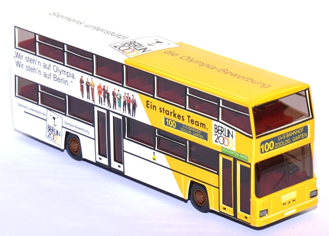 MAN D 89 Doppeldeckerbus Berlin 2000 Olympia