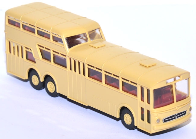 Mercedes-​Benz Anderthalbdecker-​Bus O 317 beige