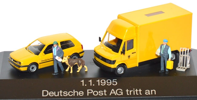 Set Deutsche Post AG tritt an 1.1.1995