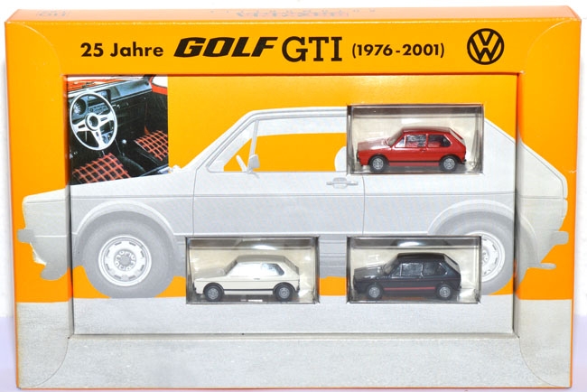 Set 25 Jahre Volkswagen Golf GTI 1976 - 2001