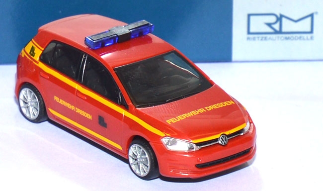 VW Golf 7 Feuerwehr Dresden