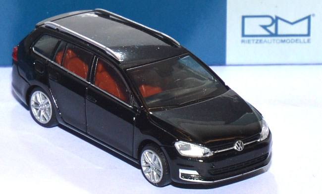 Shop für gebrauchte Modellautos - VW Golf 7 Variant schwarz