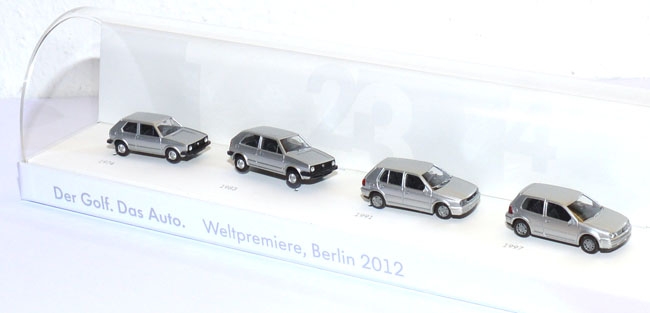 Presse-​Set Der Golf. 2012 Weltpremiere Das Auto.