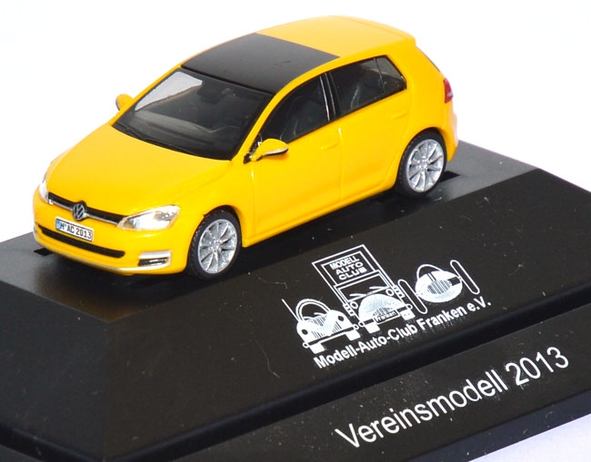 VW Golf 7 gelb