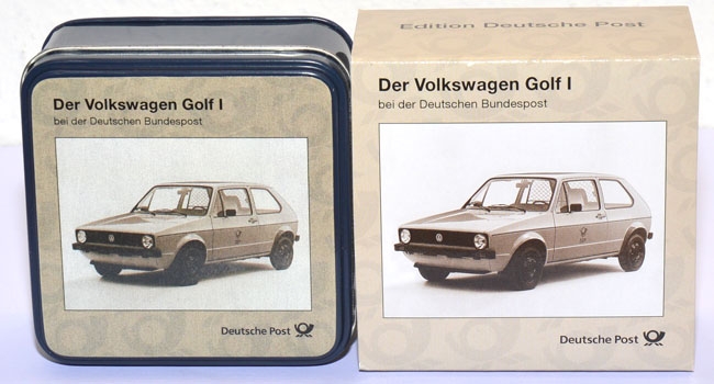 Set Der Volkswagen Golf 1 bei der Deutschen Post