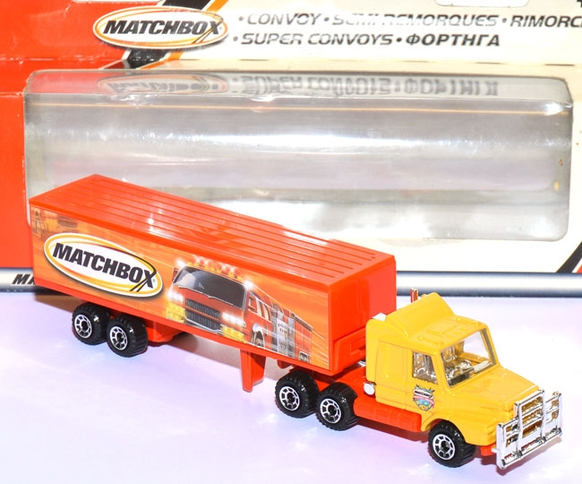 Scania T142 Koffersattelzug  - 50 Jahr Matchbox  1952 - 2002