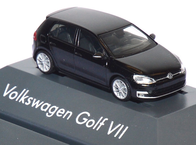 VW Golf 7 4türig schwarz