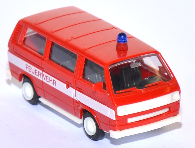 VW T3 Bus Feuerwehr rot