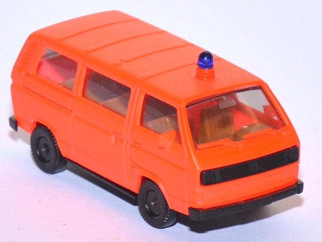 VW T3 Bus Feuerwehr tagesleuchtrot