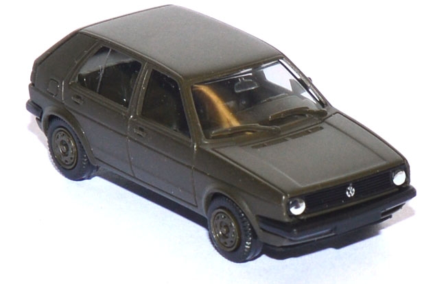 VW Golf 2 4türig BW Militär olivgrün