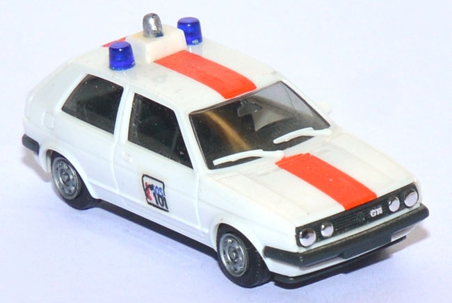 VW Golf 2 GTI 2türig Polizei Belgien SOS 101