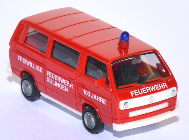 VW T3 Bus Feuerwehr Sulingen rot