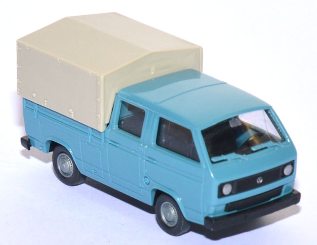 VW T3 DoKa Pritsche blau