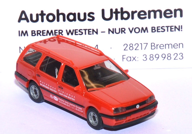 VW Golf 3 Variant Autohaus Utbremen rot