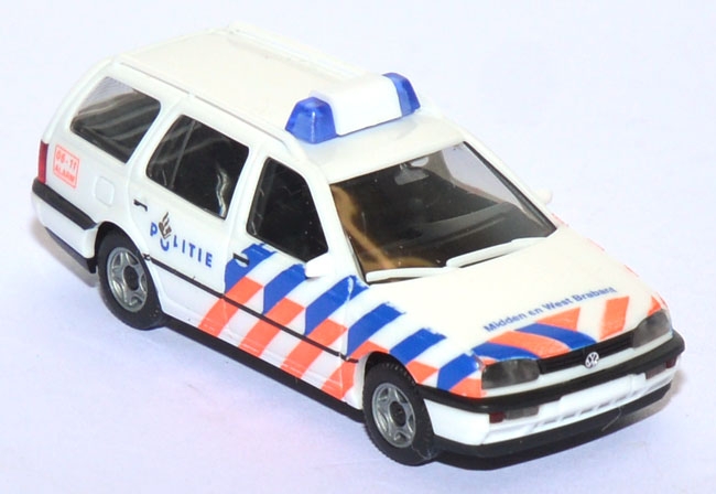 VW Golf 3 Variant Politie Polizei Midden en West Brabant NL