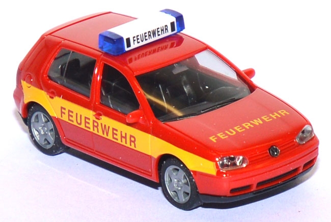 VW Golf 4 Feuerwehr rot