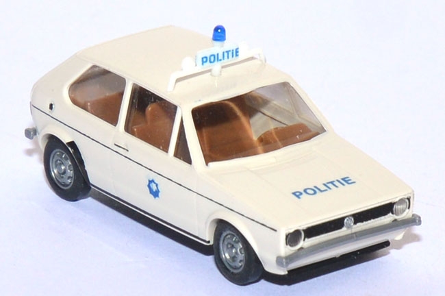 VW Golf 1 2türig Politie Polizei Belgien