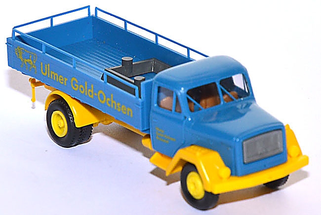 Magirus Saturn 150 Bierpritsche Ulmer Gold-​Ochsen