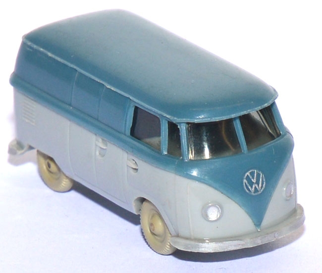 VW T1 Kas­ten matt­grau­blau