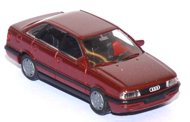 Audi 90 weinrot