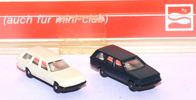 Opel Rekord Caravan 1:220 - 2 Stück