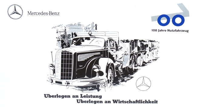 Set Mercedes-​Benz 100 Jahre Nutzfahrzeug