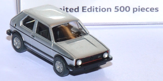 VW Golf 1 GTI -  40 Jahre 1976 - 2016 diamantsilbermetallic