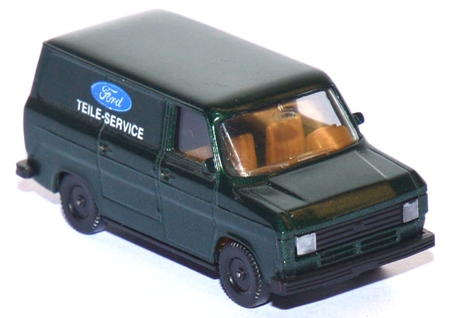 Ford Transit MK2 Kasten Ford Teile-​​​Service dunkelgrünmetallic