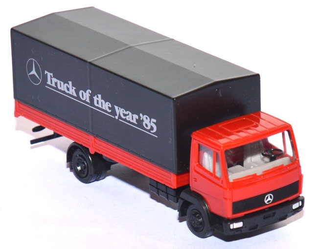 Mercedes-​​Benz 814 Pritschen-​​LKW Truck of the year ´85 rot