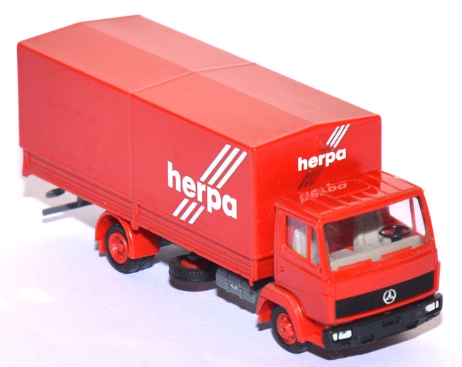 Mercedes-​Benz 814 Pritschen-​LKW - Herpa rot