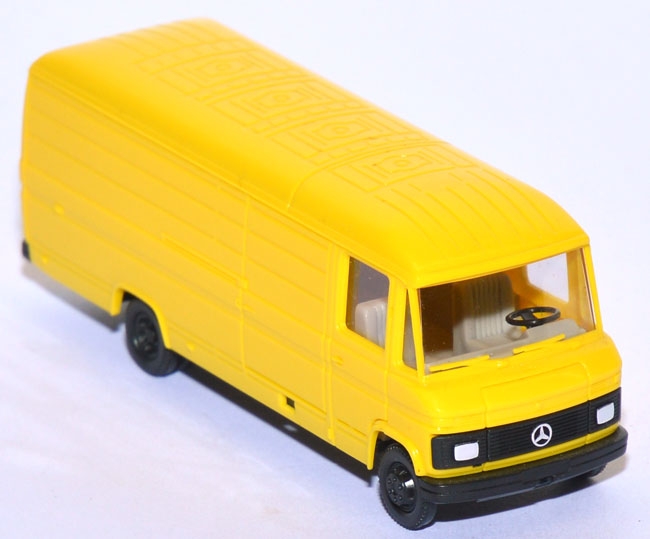 Mercedes-​​​​Benz 508 D Kasten lang gelb