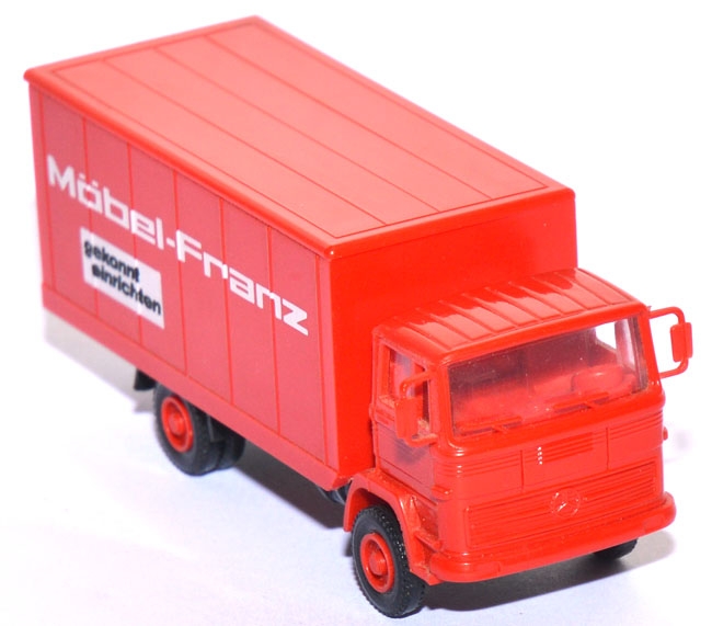 Mercedes-​​Benz 809 Koffer-​​LKW Möbel-​​Franz rot