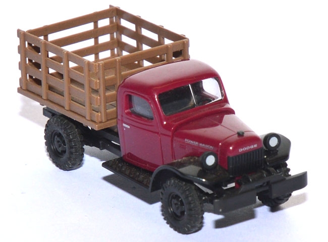 Dodge Power Wagon mit Holzgitterbox violett 44001