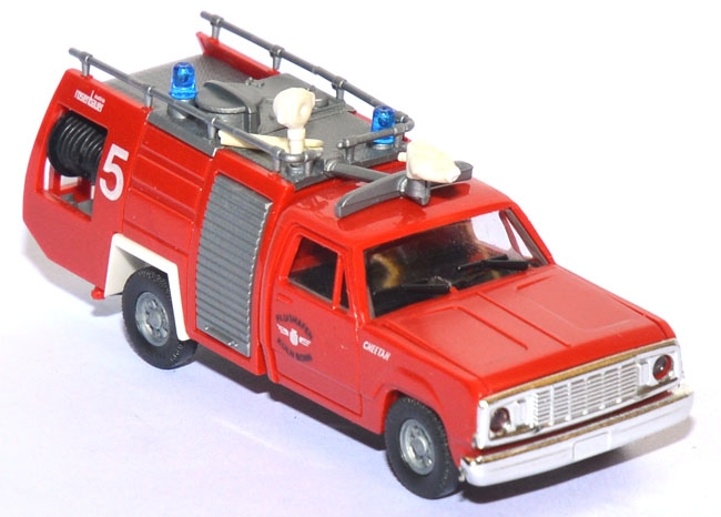 Dodge W300 FF Cheetah Löschfahrzeug Rosenbauer rot