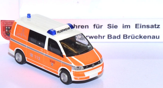 VW T5 MTF Bus Feuerwehr Bad Brückenau