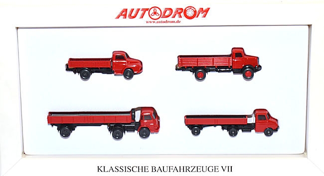 Set Autodrom Klassische Baufahrzeuge 7