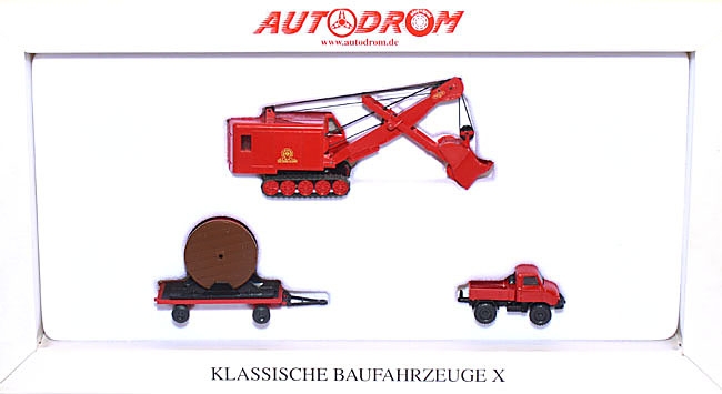 Set Autodrom Klassische Baufahrzeuge 10