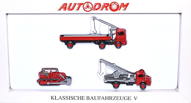 Set Autodrom Klassische Baufahrzeuge 5