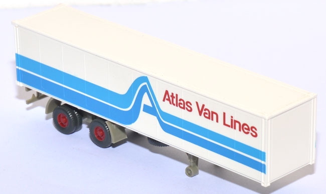 Containersattelauflieger 40 ft Atlas Van Lines