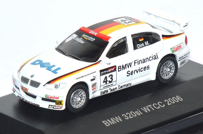 BMW 320si WTCC 2006  DELL Müller #43