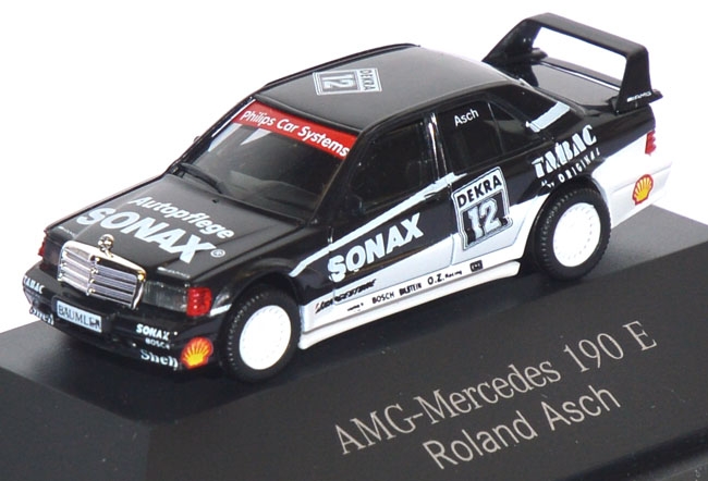 Mercedes-​Benz 190 E AMG SONAX / TABAC Roland Asch #12